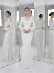 Celeste Crystal Cutout Gown