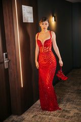 Scarlet Obsession Gown